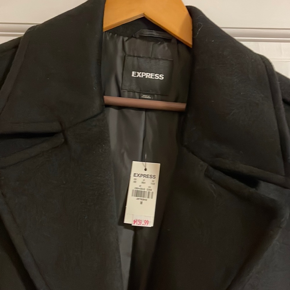 New Express black coat
